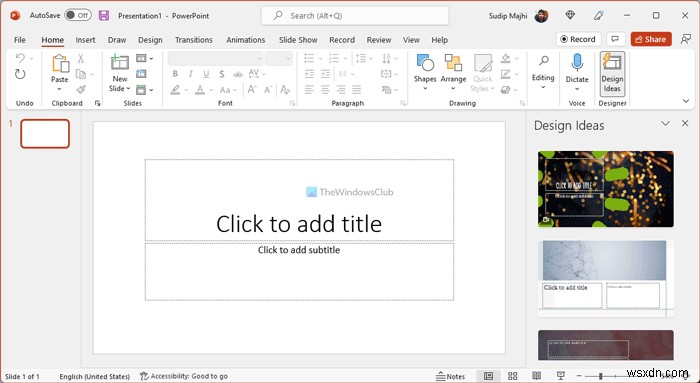 Cách sử dụng PowerPoint Designer trong Microsoft Office 365