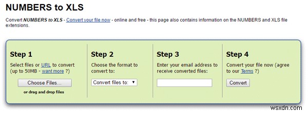 Cách chuyển đổi và mở file Apple Numbers trong Excel trên Windows PC