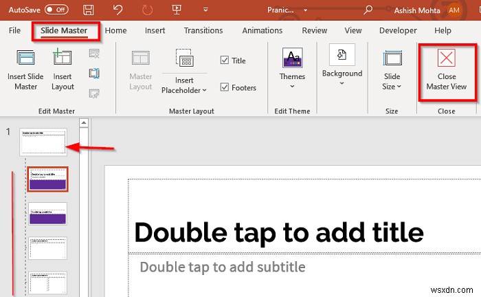 Cách thay đổi định dạng toàn bộ bài thuyết trình PowerPoint