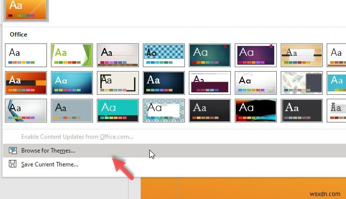 Cách tạo preset thiết kế hoặc chủ đề (Theme) trong PowerPoint