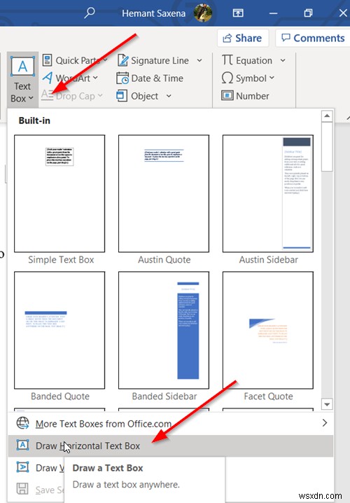 Cách thay đổi hướng văn bản trong Microsoft Word