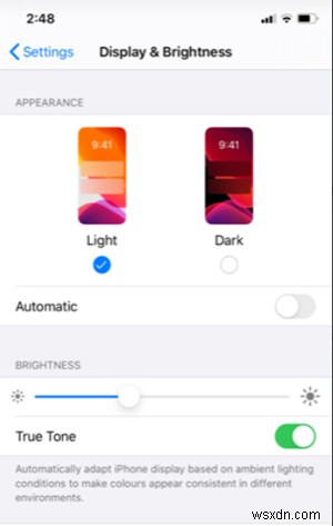 Cách bật Chế độ tối (Dark Mode) trong OneNote cho iOS