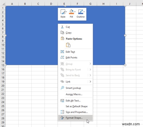 Cách in hình ảnh nền (Background Picture) trong Excel