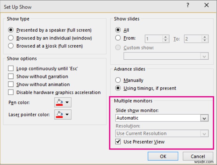 Cách trình bày PowerPoint trên hai màn hình riêng biệt