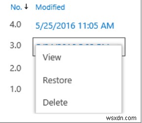 Cách khôi phục & phục hồi tệp đã xóa trong SharePoint