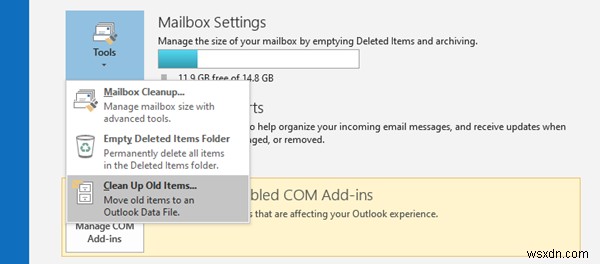 Cách lưu trữ (Archive) Email & khôi phục email đã lưu trữ trong Outlook