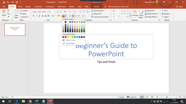 Hướng dẫn Microsoft PowerPoint cho người mới bắt đầu