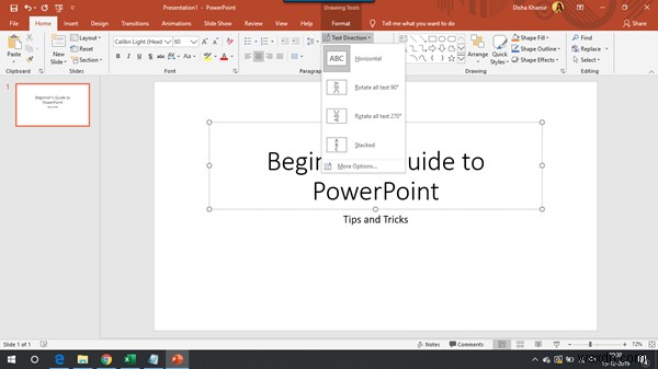 Hướng dẫn Microsoft PowerPoint cho người mới bắt đầu