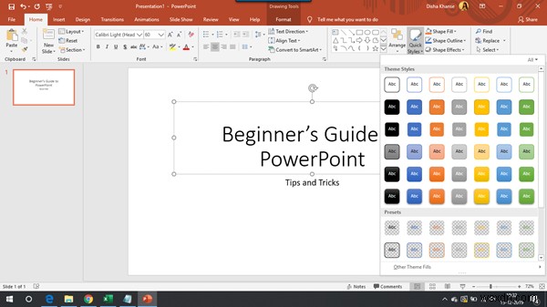Hướng dẫn Microsoft PowerPoint cho người mới bắt đầu