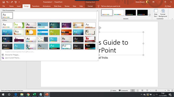 Hướng dẫn Microsoft PowerPoint cho người mới bắt đầu