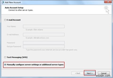 Lỗi 0x8004010F: Không thể truy cập tệp dữ liệu Outlook