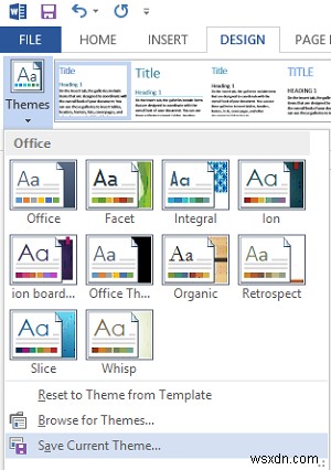 Tùy chỉnh, đổi màu chủ đề, font mặc định trong Microsoft Office