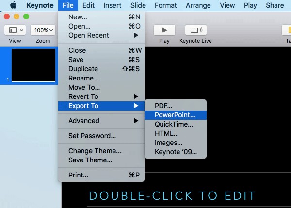 Cách mở file Apple Keynote (.key) trong PowerPoint trên Windows 10