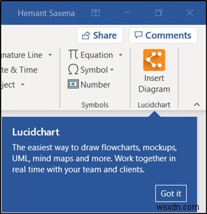 Tạo sơ đồ luồng trong Lucidchart và nhập vào Microsoft Word