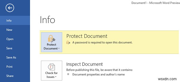 Cách bảo mật tài liệu Microsoft Office bằng mật khẩu