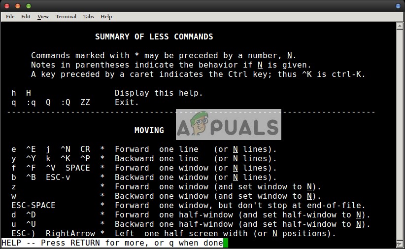 Cách xem nội dung file văn bản từ dòng lệnh Linux