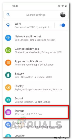 Cách đặt thẻ SD làm bộ nhớ mặc định (Default Storage) trên Android
