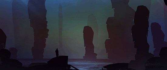 20 Wallpaper Dark Mode cho màn hình Ultra Wide