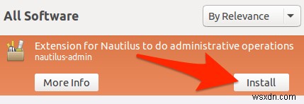 Cách thêm Chỉnh sửa với quyền quản trị vào menu chuột phải Ubuntu