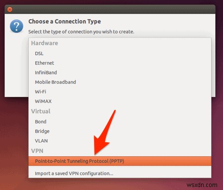 Cách thiết lập VPN trên Ubuntu 14.04.2 (và các phiên bản trước)