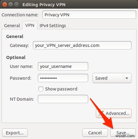 Cách thiết lập VPN trên Ubuntu 14.04.2 (và các phiên bản trước)