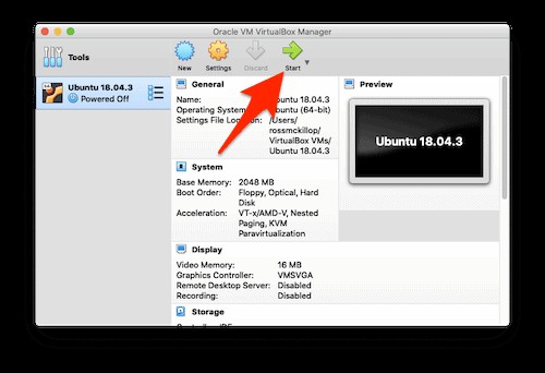 Cách cài đặt Ubuntu trên Mac bằng VirtualBox
