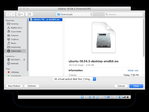 Cách cài đặt Ubuntu trên Mac bằng VirtualBox