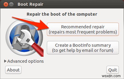 Cách sửa lỗi  can t find command drivemap  sau khi cài Ubuntu