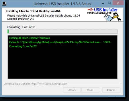 Cách tạo USB boot Linux trên Windows 8