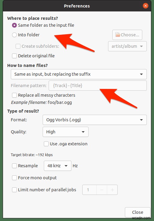 Cách chuyển đổi file FLAC sang MP3 trên Ubuntu Linux với SoundConverter