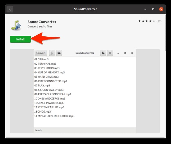 Cách chuyển đổi file FLAC sang MP3 trên Ubuntu Linux với SoundConverter