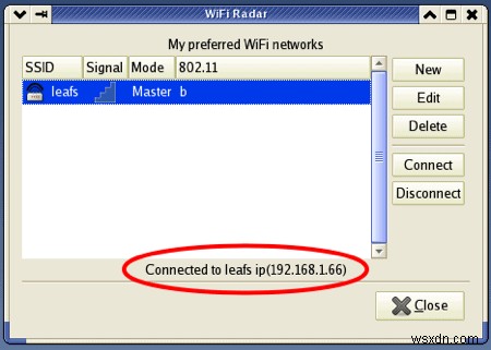 Bật WiFi trên EeeDora