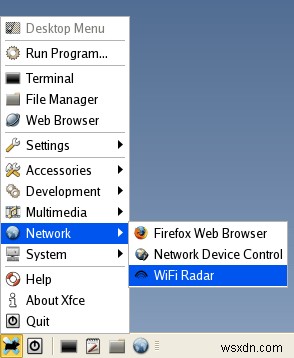 Bật WiFi trên EeeDora