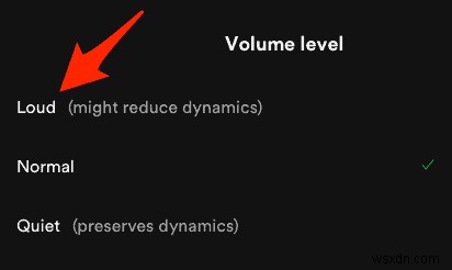 Làm to âm lượng Spotify trên iPhone/iPad (tăng volume trong app)