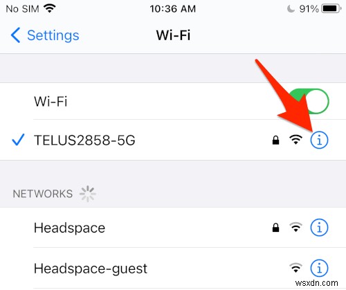 Cách xác định địa chỉ IP hoặc MAC trên iPhone/iPad