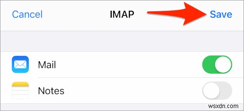 Cách thêm email Comcast (Xfinity) vào iPhone/iPad