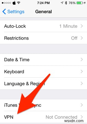 Cách cài đặt VPN trên iPhone
