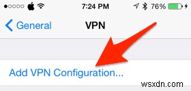Cách cài đặt VPN trên iPhone