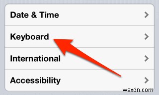 Cách tạo phím tắt bàn phím trên iPhone