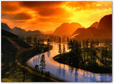 Tùy chỉnh background iPad với wallpaper miễn phí chủ đề thiên nhiên