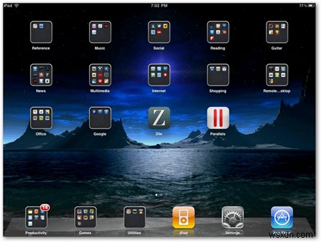 Tùy chỉnh background iPad với wallpaper miễn phí chủ đề thiên nhiên