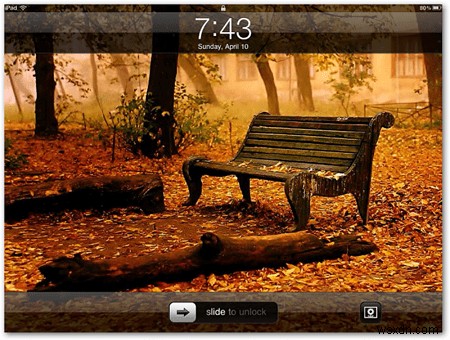 Tùy chỉnh background iPad với wallpaper miễn phí chủ đề thiên nhiên