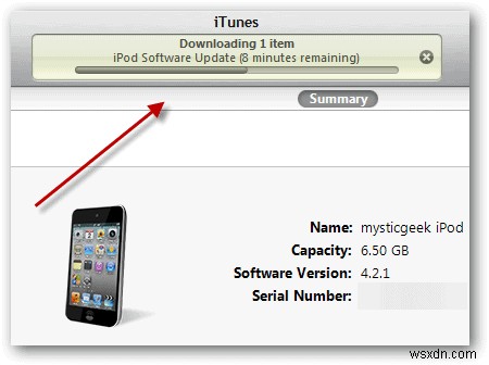 Cách nâng cấp thiết bị iOS lên phiên bản 4.3