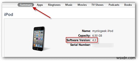 Cách nâng cấp thiết bị iOS lên phiên bản 4.3