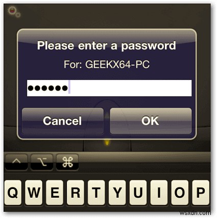 Cách điều khiển từ xa máy tính bằng thiết bị iOS