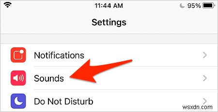 Cách tắt âm thanh thông báo trên iPhone hoặc iPad