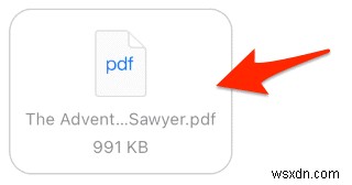 Cách thêm file PDF vào Apple Books trên iPad hoặc iPhone
