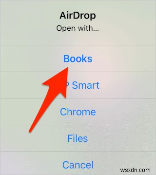 Cách thêm file PDF vào Apple Books trên iPad hoặc iPhone