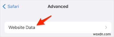 Cách xóa bộ nhớ đệm, lịch sử và cookie trong Safari cho iPad