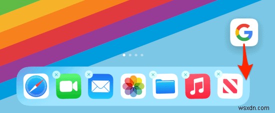 Cách thêm nhiều ứng dụng vào Dock iPad